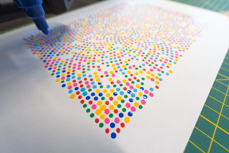 Artwork from project The Drawing Machine